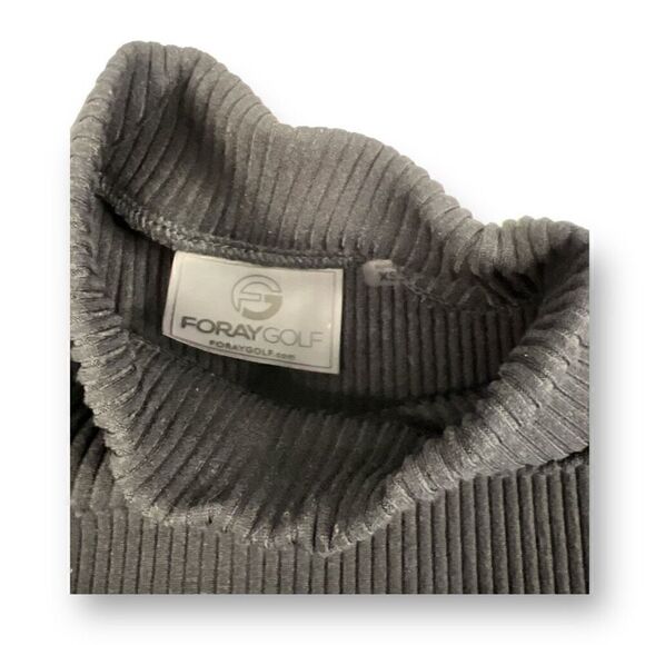 Foray Golf Mock Neck Knit Layer Top Size Extra Small - Picture 2 of 6